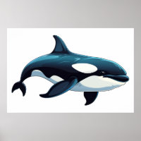 Niedliche Orca-Doodle