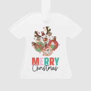 Niedliche Ornamente - Frohe Weihnachten