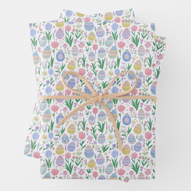 Niedliche Ostergeschenkwrake Geschenkpapier Set (Beispiel)