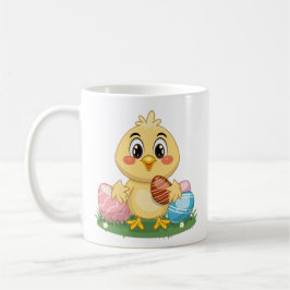 Niedliche Osterkeule Kaffeetasse