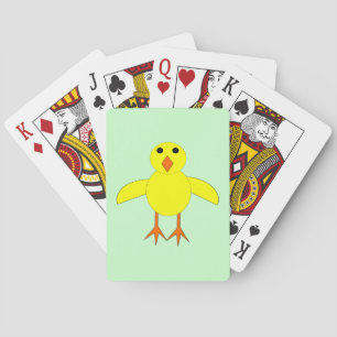 Niedliche Osterkichtenspielkarten Spielkarten
