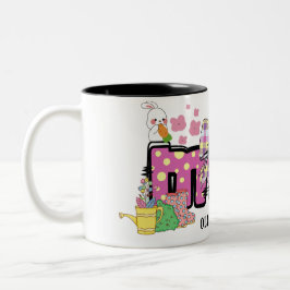 Niedliche Ostersonnige Tasse personalisiert