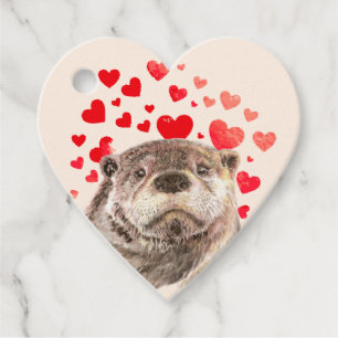 Niedliche Otter Hörer, die meine ganze Liebe sende Geschenkanhänger