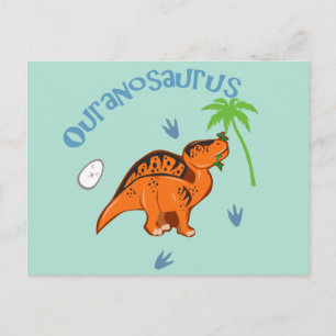Niedliche Ouranosaurus Postkarte