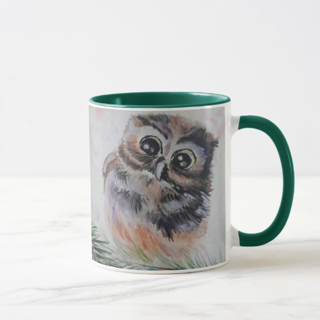 Niedliche Owl Coffee Tasse (Rechts)