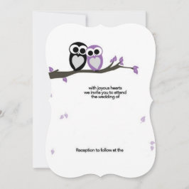 Niedliche Owl Couple Wedding