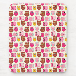 Niedliche Owls Mousepad