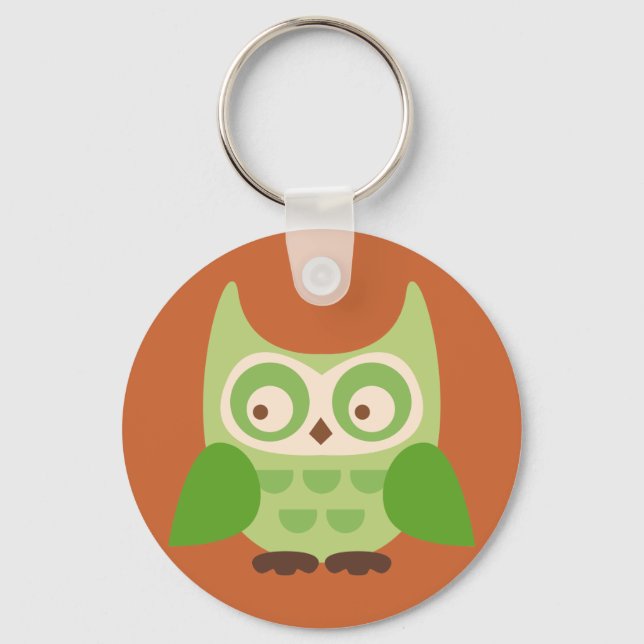 Niedliche Owls Schlüsselanhänger (Vorderseite)