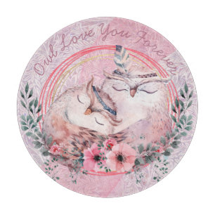 Niedliche Owls Schneidebrett