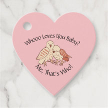 Niedliche Owls Wer Lieben Sie Baby? Babyparty
