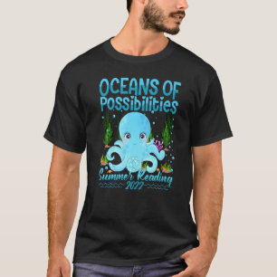 Niedliche Ozeane mit Möglichkeiten Sommerlesen 202 T-Shirt