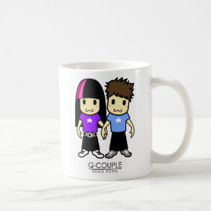 Niedliche Paar-Tasse Kaffeetasse