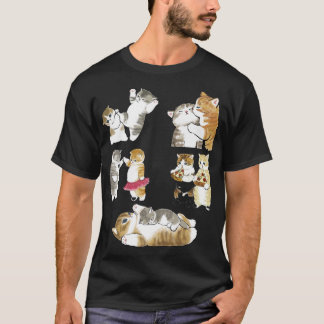 niedliche Paare aus Mofu Sand T-Shirt