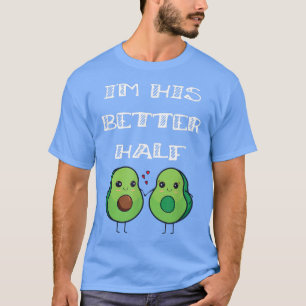 Niedliche Paare, die im besseren Halbwettkampf übe T-Shirt