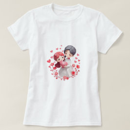 niedliche Paare Gaumenfreude T-Shirt