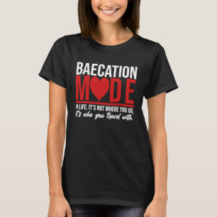 Niedliche Paare Reisen Matching Vacation Baecon Vi T-Shirt