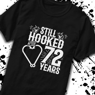 Niedliche Paare zum 72. Geburtstag Verheiratet 72  T-Shirt