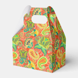 Niedliche Paisley-Muster Geschenkschachtel