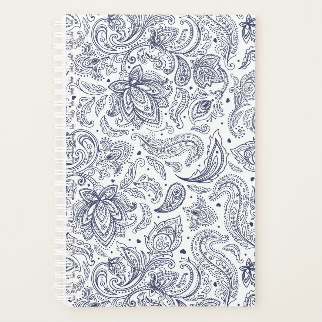 Niedliche Paisley-Muster Planer (Vorderseite)