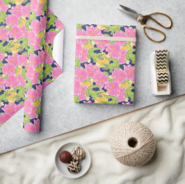 Niedliche Palm Beach Alligatoren Geschenkpapier