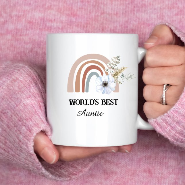 Niedliche Pampas Gras Regenbogen Welt besten Tantc Kaffeetasse (Von Creator hochgeladen)