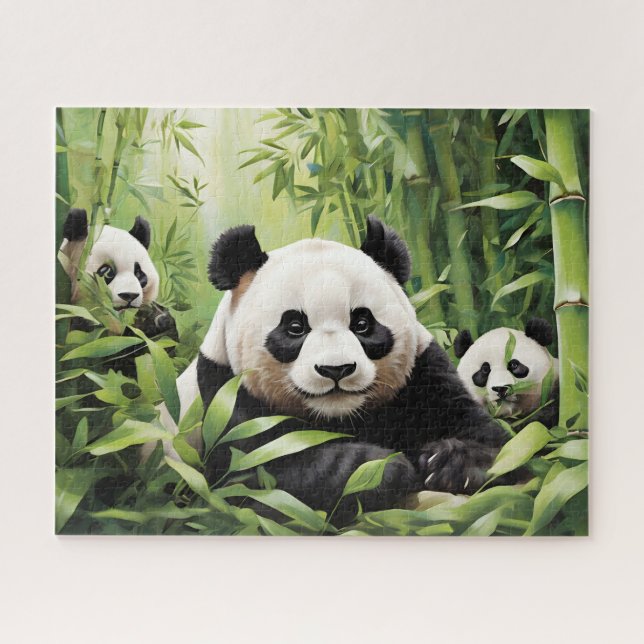 Niedliche Panda (Horizontal)