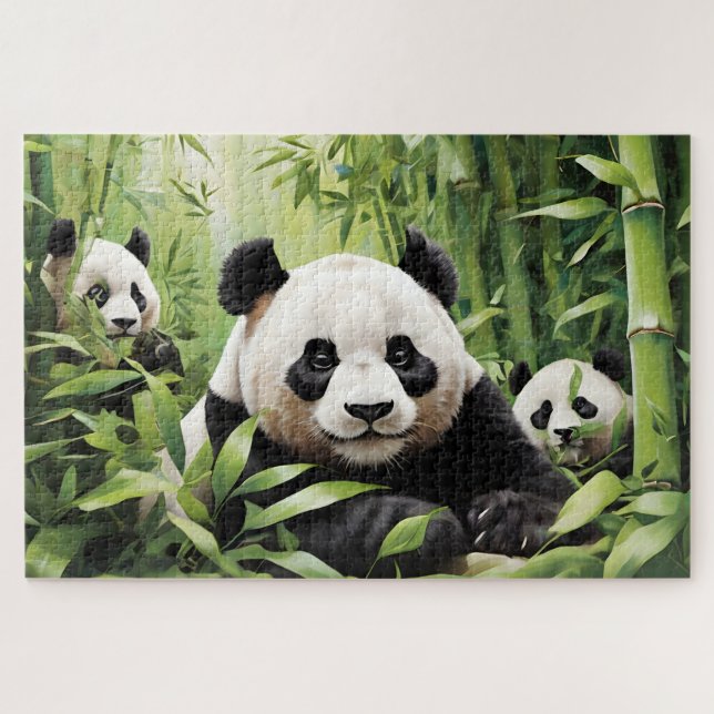 Niedliche Panda (Horizontal)