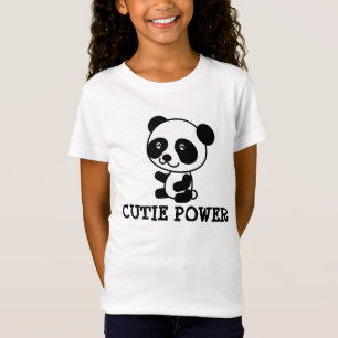 Niedliche Panda Bären-T - Shirt für Kinder