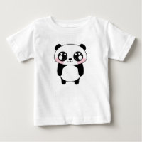 Niedliche Panda-Bärn-Illustration