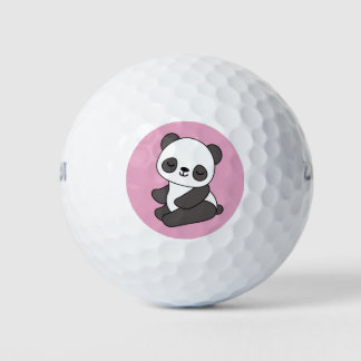 Niedliche Panda Bear Golf Balls Golfball
