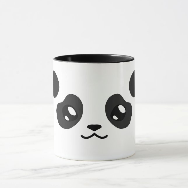 Niedliche Panda Bear Tasse (Zentrum)