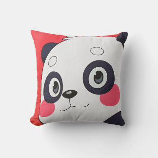 Niedliche Panda-Blanket für Kinder Kissen