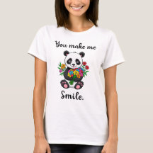 Niedliche Panda, die mich zum Lächeln bringt