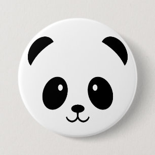 Niedliche Panda-Knopf-Abzeichen-Button-Pandas Button