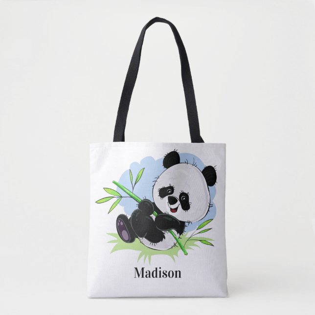 Niedliche Panda-Nametaschen Tasche (Vorderseite)