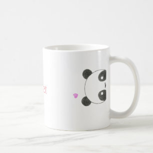 Niedliche Panda-Tasse Kaffeetasse