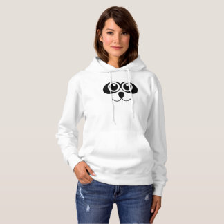 niedliche Pandagesichts-Entwurfsjacke Hoodie