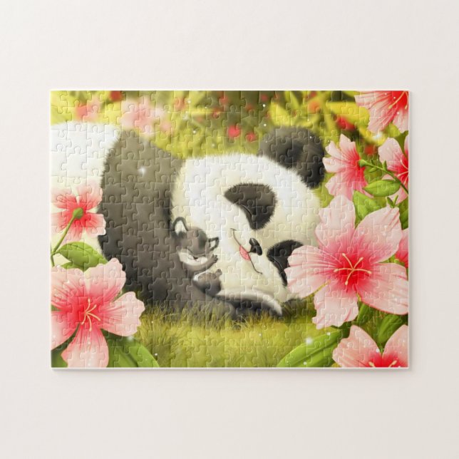 Niedliche Pandas (Horizontal)