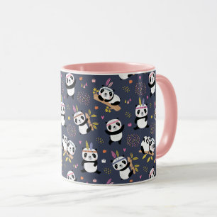 Niedliche Pandas-Tasse Tasse