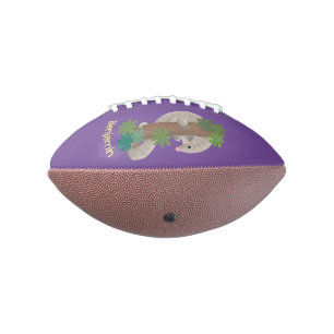 Niedliche Pangolin-Vorführung Football