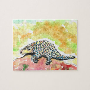 Niedliche Pangolinmalerei