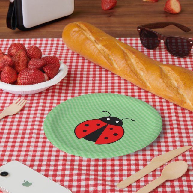 Niedliche Papierplatte Pappteller (Picknick)