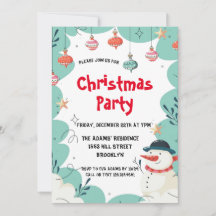 Niedliche Party Einladung