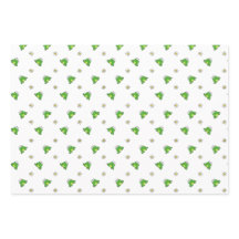 Niedliche Party-Wrapping-Papierblätter für Frosch 