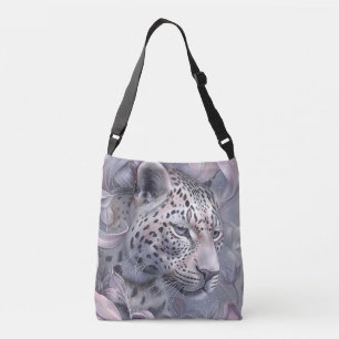 Niedliche Pastel Safari Wildtiere Vögel Tragetaschen Mit Langen Trägern