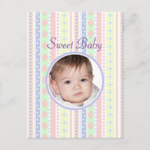 Niedliche Pastell Baby Print