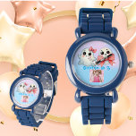 Niedliche Pastell Ghost Kids sehen Geburtstagsgesc Armbanduhr<br><div class="desc">Genießen Sie Ihre Kleine mit dieser Niedlichen Pastel Ghost Kids Watch, einem hübschen Accessoire, das so praktisch wie lustig ist! Mit einem skurrilen Design aus pastellfarbenen, freundlichen Geistern ist diese Uhr ideal, um jedem Outfit eine Touch von sprichwörtlichem Charme hinzuzufügen. Das weiche, verstellbare Silikonband sorgt für eine angenehme Passform für...</div>