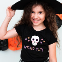Niedliche Pastell-Skull und Sterne-Halloween