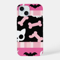 Niedliche Pastelle Goth Halloween Katze & Bat