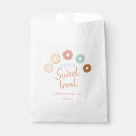 Niedliche Pastelle haben eine süße Leckerei zum Ge Geschenktütchen